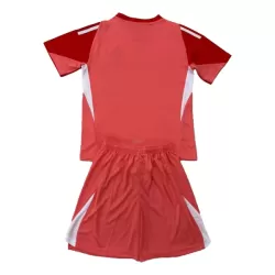 Conjunto Portero Real Madrid Niño 25/26 Roja