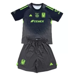 Conjunto Portero Tigres UANL Niño 25/26 Negra