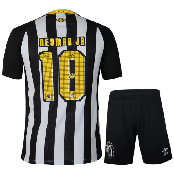 Conjunto Santos FC Neymar JR 10 Niño Segunda 25/26 Conjunto Santos FC Neymar JR 10 Niño Segunda 25/26
