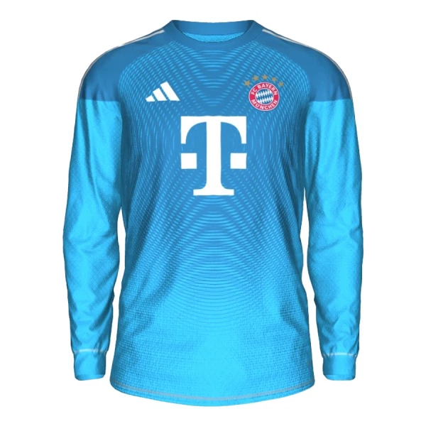 Camiseta Portero FC Bayern de Múnich Hombre 25/26 Azul Manga Larga Camiseta Portero FC Bayern de Múnich Hombre 25/26 Azul Manga Larga