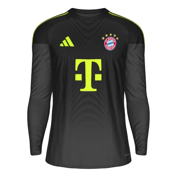 Camiseta Portero FC Bayern de Múnich Hombre 25/26 Negra Manga Larga Camiseta Portero FC Bayern de Múnich Hombre 25/26 Negra Manga Larga
