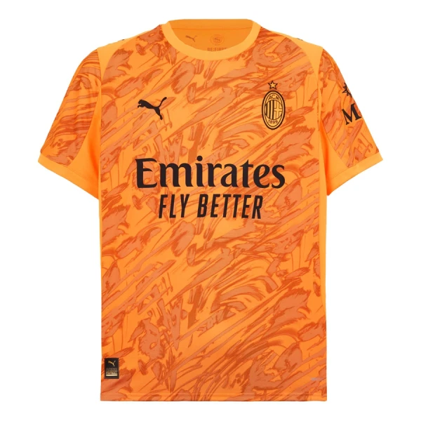 Camiseta Portero AC Milan Hombre 25/26 Naranja