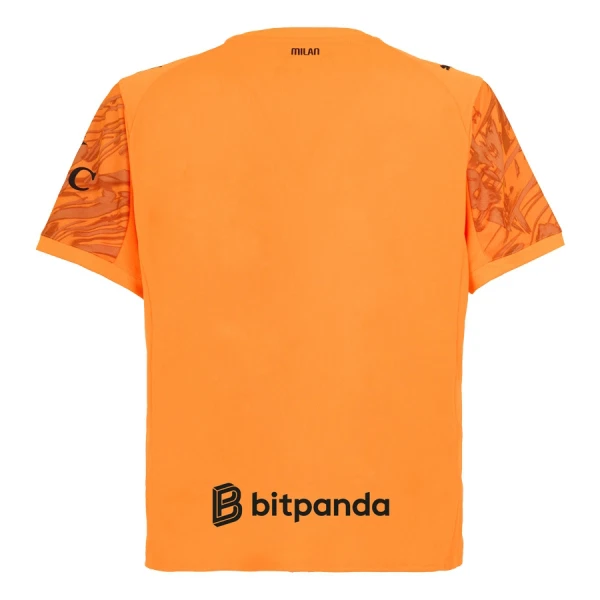Camiseta Portero AC Milan Hombre 25/26 Naranja