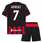 Conjunto AC Milan Gimenez 7 Niño Primera 25/26