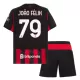 Conjunto AC Milan João Félix 79 Niño Primera 25/26 Conjunto AC Milan João Félix 79 Niño Primera 25/26