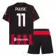 Conjunto AC Milan Pulisic 11 Niño Primera 25/26 Conjunto AC Milan Pulisic 11 Niño Primera 25/26
