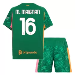 Conjunto Portero AC Milan M. Maignan 16 Niño 25/26 Verde Conjunto Portero AC Milan M. Maignan 16 Niño 25/26 Verde