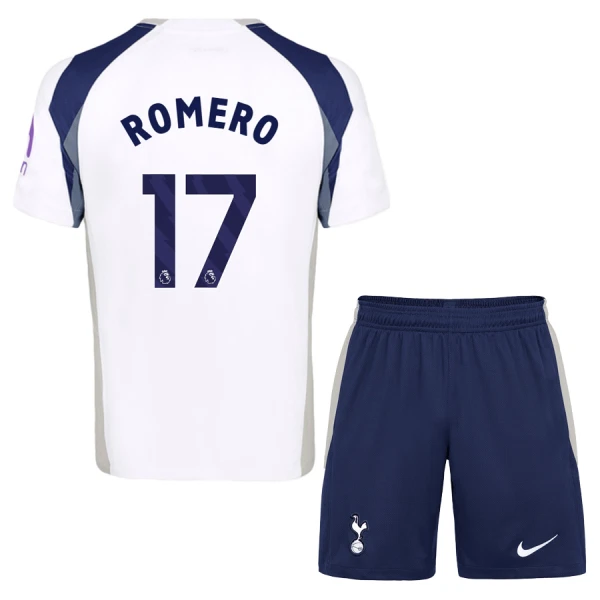 Conjunto Tottenham Hotspur Romero 17 Niño Primera 25/26 Conjunto Tottenham Hotspur Romero 17 Niño Primera 25/26