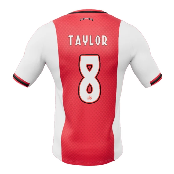 Camiseta Ajax Amsterdam Taylor 8 Hombre Primera 25/26 Camiseta Ajax Amsterdam Taylor 8 Hombre Primera 25/26
