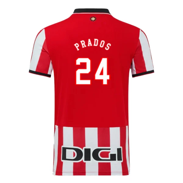 Camiseta Athletic Bilbao Prados 24 Hombre Primera 25/26 Camiseta Athletic Bilbao Prados 24 Hombre Primera 25/26