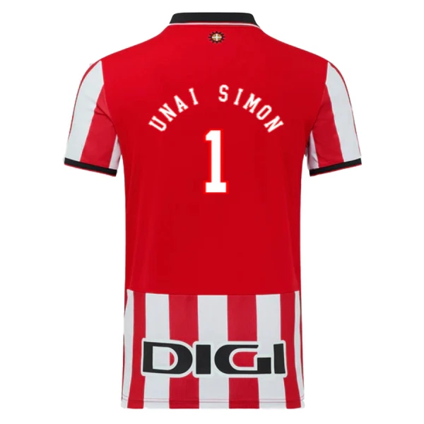 Camiseta Athletic Bilbao Unai Simon 1 Hombre Primera 25/26 Camiseta Athletic Bilbao Unai Simon 1 Hombre Primera 25/26