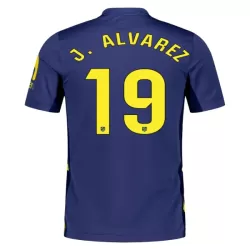Camiseta Atlético Madrid J. Alvarez 19 Hombre Segunda 25/26 Camiseta Atlético Madrid J. Alvarez 19 Hombre Segunda 25/26