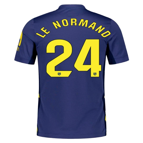 Camiseta Atlético Madrid Le Normand 24 Hombre Segunda 25/26 Camiseta Atlético Madrid Le Normand 24 Hombre Segunda 25/26