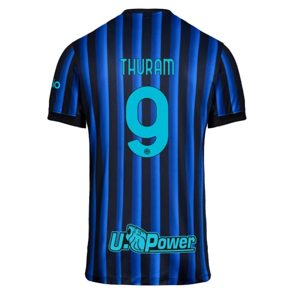 Camiseta Inter Milan Thuram 9 Hombre Primera 25/26 Camiseta Inter Milan Thuram 9 Hombre Primera 25/26