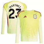 Camiseta Portero Aston Villa Emiliano Martinez 23 Hombre 25/26 Manga Larga