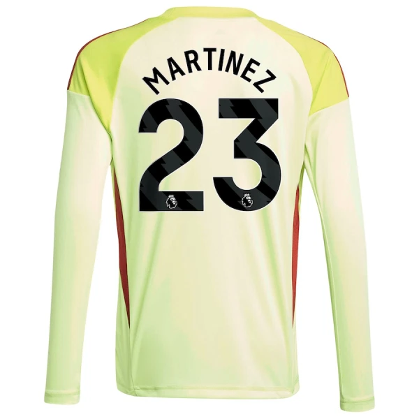 Camiseta Portero Aston Villa Emiliano Martinez 23 Hombre 25/26 Manga Larga