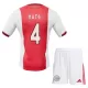 Conjunto Ajax Amsterdam Hato 4 Niño Primera 25/26 Conjunto Ajax Amsterdam Hato 4 Niño Primera 25/26
