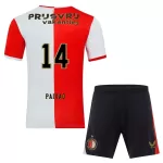 Conjunto Feyenoord Rotterdam Paixao 14 Niño Primera 25/26