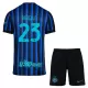 Conjunto Inter Milan Barella 23 Niño Primera 25/26 Conjunto Inter Milan Barella 23 Niño Primera 25/26