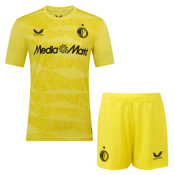 Conjunto Portero Feyenoord Rotterdam Niño 25/26 Amarilla Conjunto Portero Feyenoord Rotterdam Niño 25/26 Amarilla