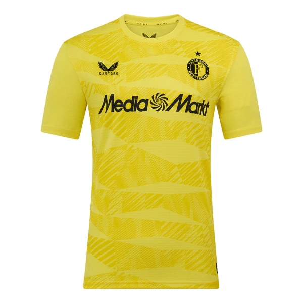 Conjunto Portero Feyenoord Rotterdam Niño 25/26 Amarilla