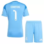 Conjunto Portero Real Madrid Courtois 1 Niño 25/26