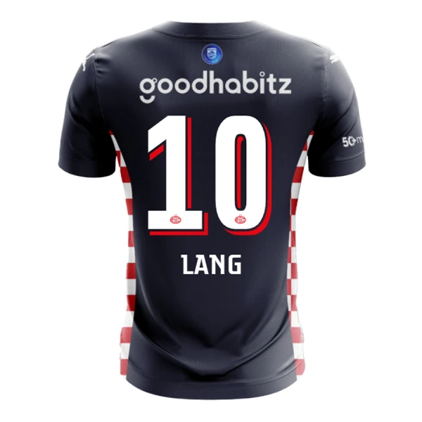 Camiseta PSV Eindhoven Lang 10 Hombre Segunda 25/26 Camiseta PSV Eindhoven Lang 10 Hombre Segunda 25/26