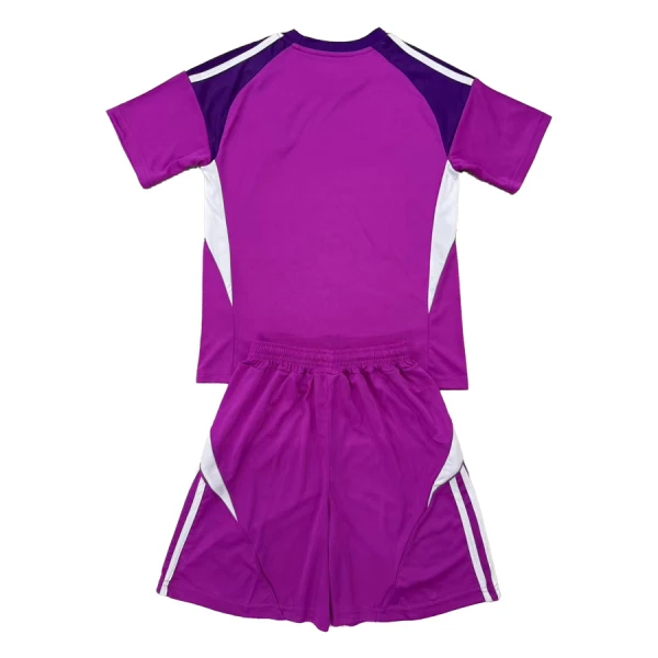 Conjunto Portero Aberdeen Niño 25/26 Púrpura