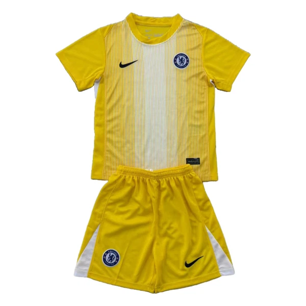 Conjunto Portero Chelsea Niño 25/26 Amarilla Conjunto Portero Chelsea Niño 25/26 Amarilla