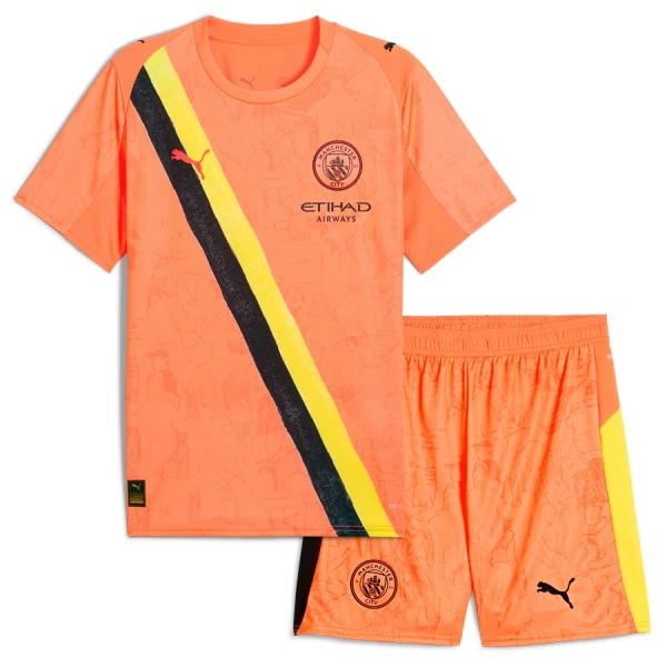 Conjunto Portero Manchester City KidSuper Niño 25/26 Conjunto Portero Manchester City KidSuper Niño 25/26