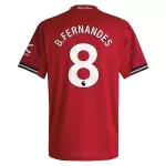 Camiseta Manchester United Bruno Fernandes 8 Hombre Primera 25/26