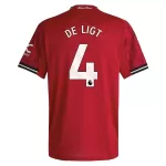Camiseta Manchester United De Ligt 4 Hombre Primera 25/26