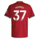 Camiseta Manchester United Mainoo 37 Hombre Primera 25/26 Camiseta Manchester United Mainoo 37 Hombre Primera 25/26
