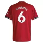 Camiseta Manchester United Martinez 6 Hombre Primera 25/26