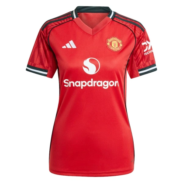 Camiseta Manchester United Mujer Primera 25/26 Camiseta Manchester United Mujer Primera 25/26