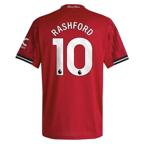 Camiseta Manchester United Rashford 10 Hombre Primera 25/26 Camiseta Manchester United Rashford 10 Hombre Primera 25/26