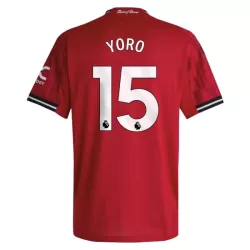Camiseta Manchester United Yoro 15 Hombre Primera 25/26 Camiseta Manchester United Yoro 15 Hombre Primera 25/26