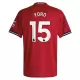 Camiseta Manchester United Yoro 15 Hombre Primera 25/26 Camiseta Manchester United Yoro 15 Hombre Primera 25/26