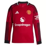 Camiseta Manga Larga Manchester United Hombre Primera 25/26