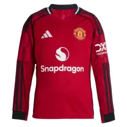 Camiseta Manga Larga Manchester United Hombre Primera 25/26 Camiseta Manga Larga Manchester United Hombre Primera 25/26