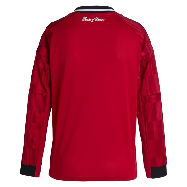 Camiseta Manga Larga Manchester United Hombre Primera 25/26