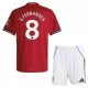 Conjunto Manchester United Bruno Fernandes 8 Niño Primera 25/26 Conjunto Manchester United Bruno Fernandes 8 Niño Primera 25/26