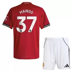Conjunto Manchester United Mainoo 37 Niño Primera 25/26 Conjunto Manchester United Mainoo 37 Niño Primera 25/26