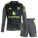 Conjunto Portero Manchester United Niño Primera 25/26 Manga Larga