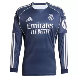 Camiseta Manga Larga Real Madrid Hombre Segunda 25/26 Camiseta Manga Larga Real Madrid Hombre Segunda 25/26