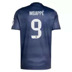 Camiseta Real Madrid Mbappé 9 Hombre Segunda 25/26 Camiseta Real Madrid Mbappé 9 Hombre Segunda 25/26