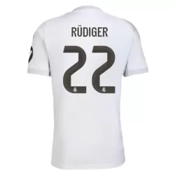 Camiseta Real Madrid Rudiger 22 Hombre Primera 25/26 Camiseta Real Madrid Rudiger 22 Hombre Primera 25/26