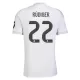 Camiseta Real Madrid Rudiger 22 Hombre Primera 25/26 Camiseta Real Madrid Rudiger 22 Hombre Primera 25/26