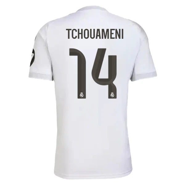 Camiseta Real Madrid Tchouameni 14 Hombre Primera 25/26 Camiseta Real Madrid Tchouameni 14 Hombre Primera 25/26
