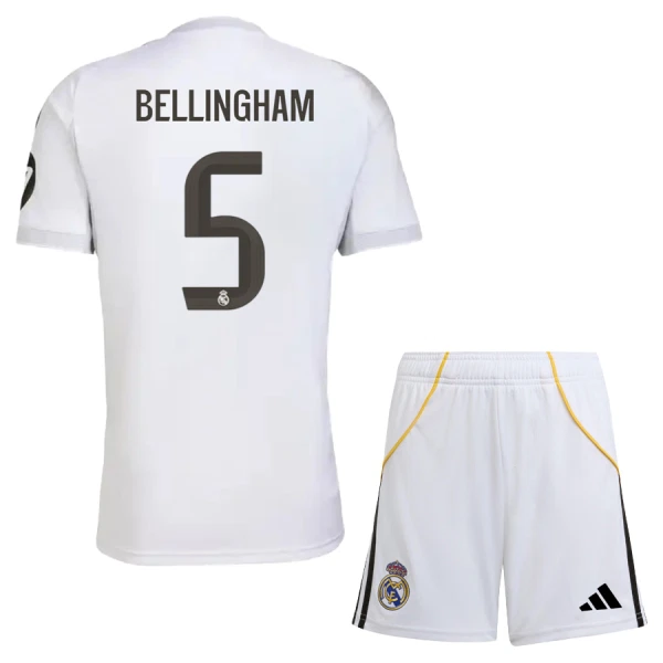 Conjunto Real Madrid Bellingham 5 Niño Primera 25/26 Conjunto Real Madrid Bellingham 5 Niño Primera 25/26